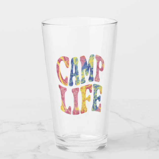 Copo De Pint Camp Life Tie-Die Retro (Frente)