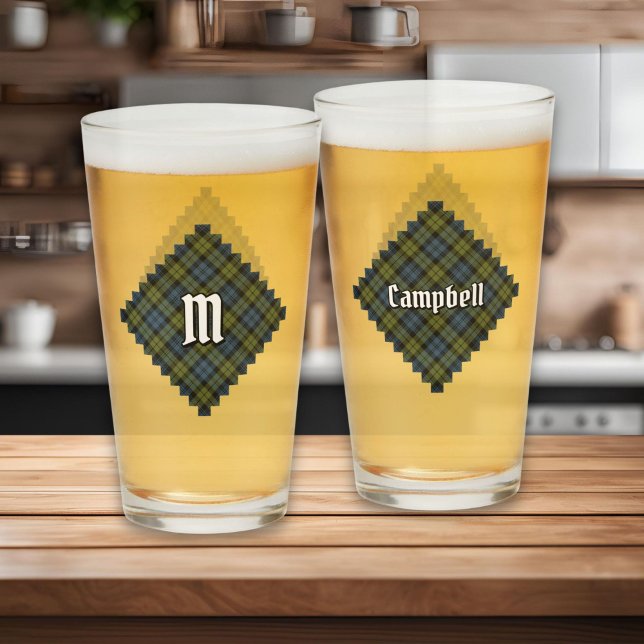 Copo De Pint Campbell Tartan (Criador carregado)