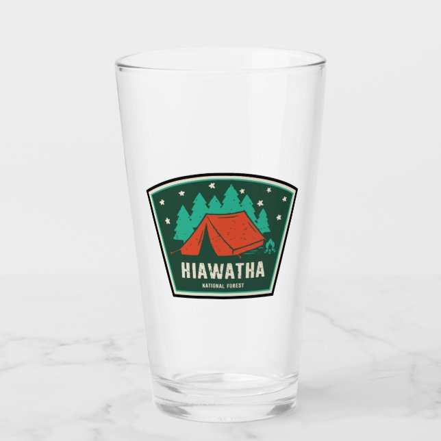 Copo De Pint Campo Florestal Nacional Hiawatha (Frente)