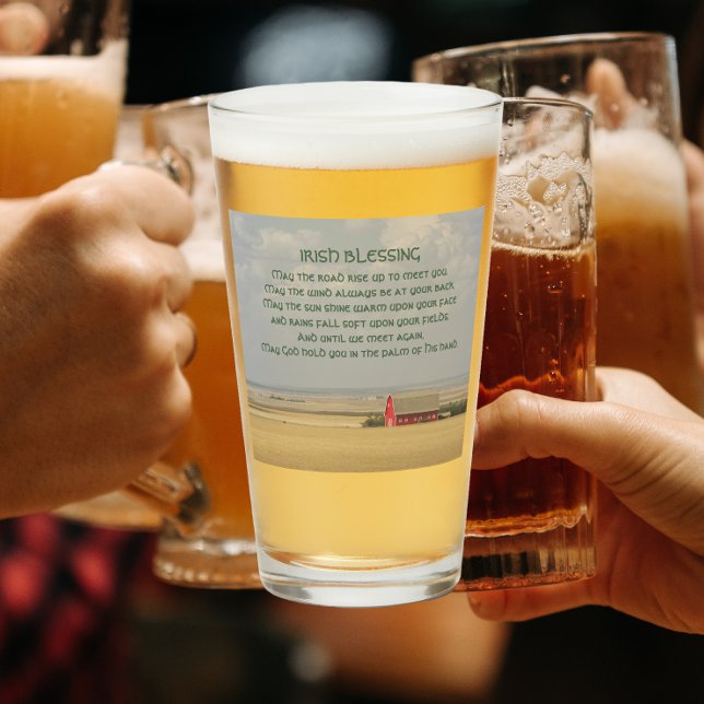 Copo De Pint Campos de Trigo Ouro Irlandeses (In Situ)