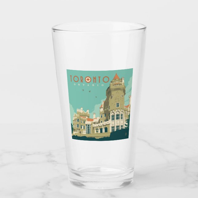 Copo De Pint Canadá | Toronto, Casa Loma (Frente)