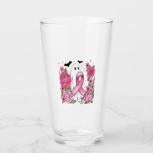 Copo De Pint Cancer de Mama Halloween Ghost Boho