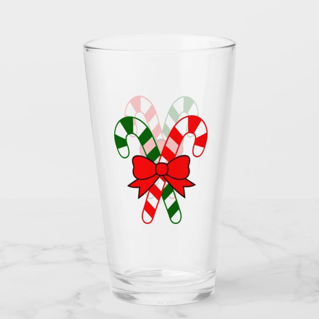Copo De Pint Candy Canes (Frente)