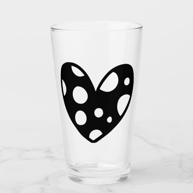 COPO DE PINT CANECA DE DIA BOM ROSA (Frente)