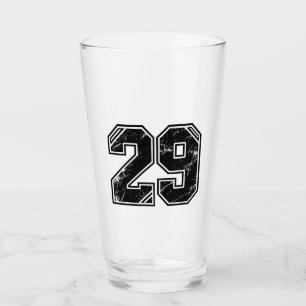 Copo De Pint Caneca Retro Número 29 de Educação Física Gráfica 