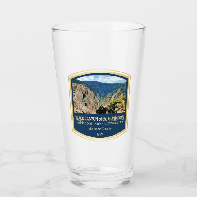 Copo De Pint Canhão Negro da Gunnison (PF1) (Frente)