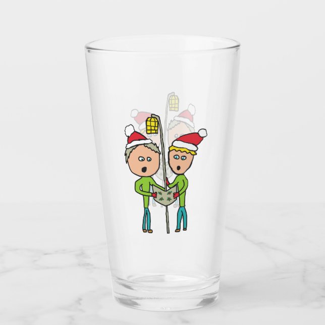 Copo De Pint Canto de Natal (Frente)