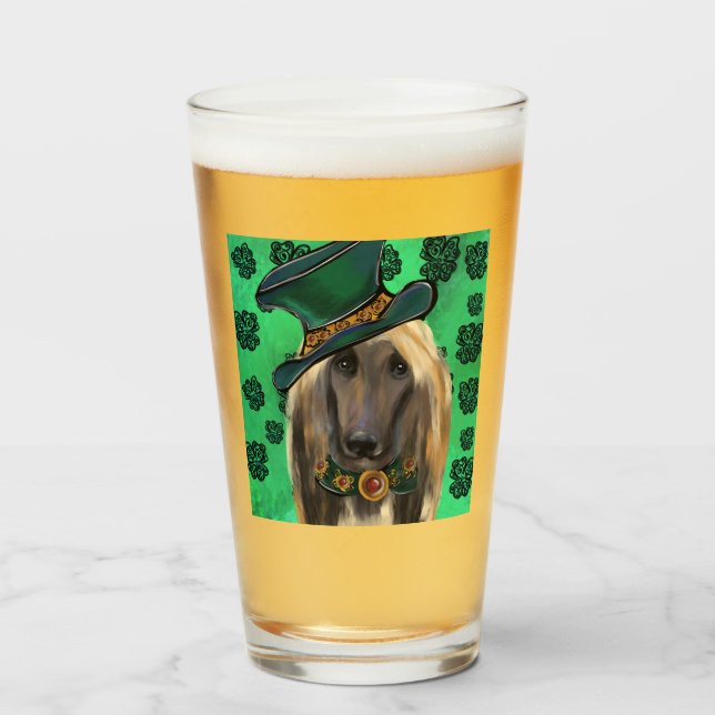 COPO DE PINT CÃO AFEGÃO (Frente (Preenchido))