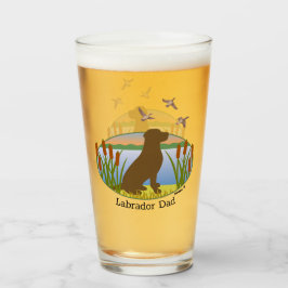 Copo De Pint Cão de chocolate Labrador