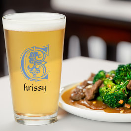 Copo De Pint Capital Decorativo Botânico Medieval C