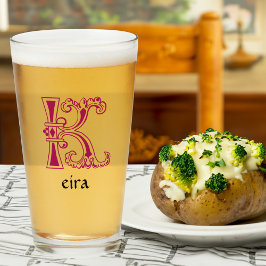 Copo De Pint Capital Decorativo Botânico Medieval K