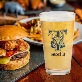 Copo De Pint Capital Decorativo Botânico Medieval T