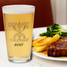 Copo De Pint Capital Decorativo Botânico Medieval X