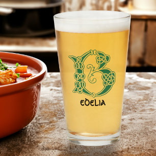 Copo De Pint Capital Decorativo do Nó Celta do século XVI B