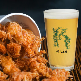 Copo De Pint Capital Decorativo do Nó Celta do século XVI K