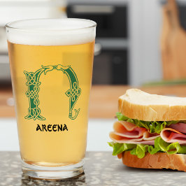 Copo De Pint Capital Decorativo do Nó Celta do século XVI N