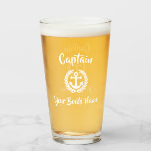 Copo De Pint Capitão de iate de âncora náutica