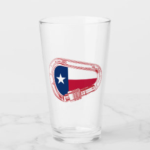 Copo De Pint Carabineiro de Subida à Bandeira do Texas