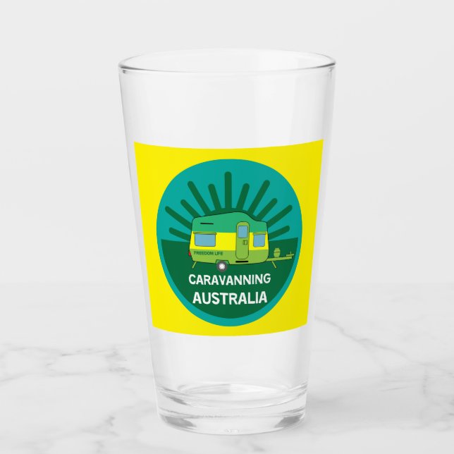 Copo De Pint Caravanning australiano | Aussie Caravaner | Campo (Frente)