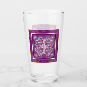 Copo De Pint Cardinal Red Rosace