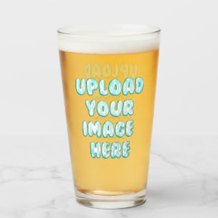 Copo De Pint Carregar o logotipo da Foto da sua imagem de favor
