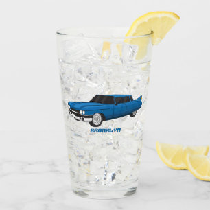 Copo De Pint Carro clássico azul legal 1959