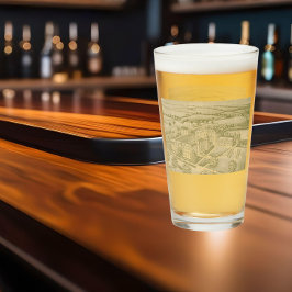 Copo De Pint Cartão postal da Escola Militar Kemper e da Faculd