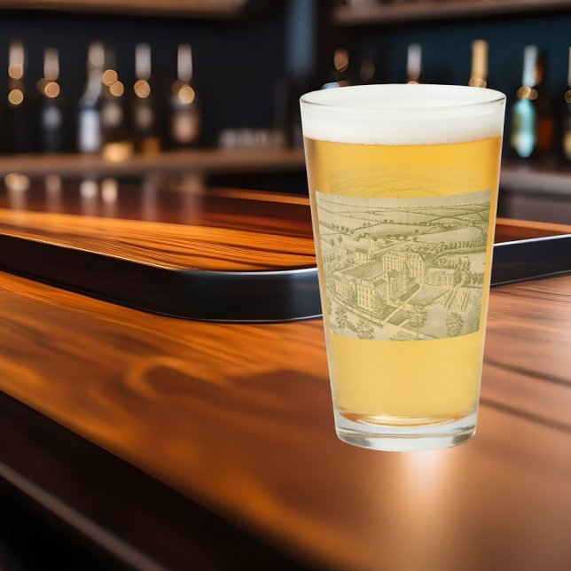 Copo De Pint Cartão postal da Escola Militar Kemper e da Faculd (Criador carregado)