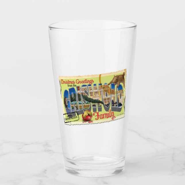 Copo De Pint cartões de natal da família Griswold (Frente)