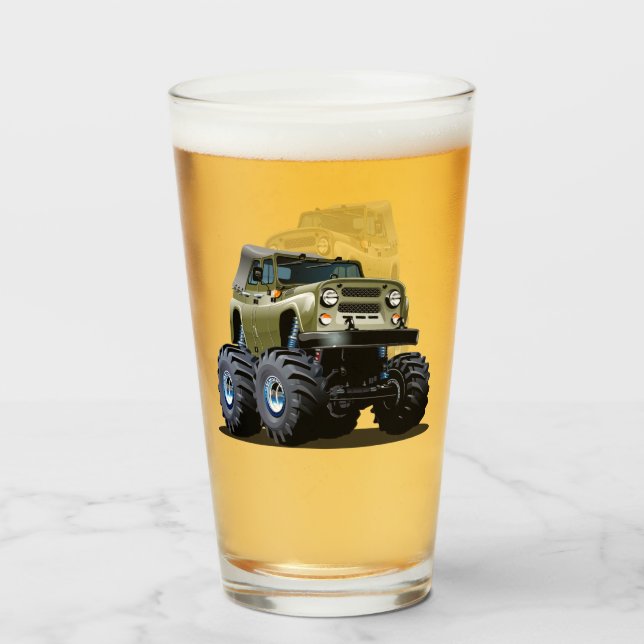 Copo De Pint Cartoon (Frente (Preenchido))