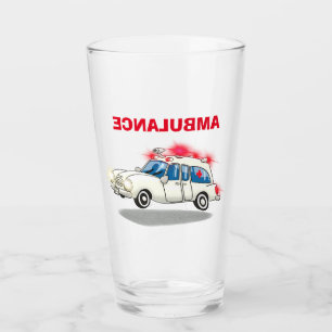 Copo De Pint Cartoon Ambulance