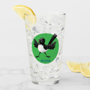 Copo De Pint Cartoon australiano Willie Wagtail personalizado