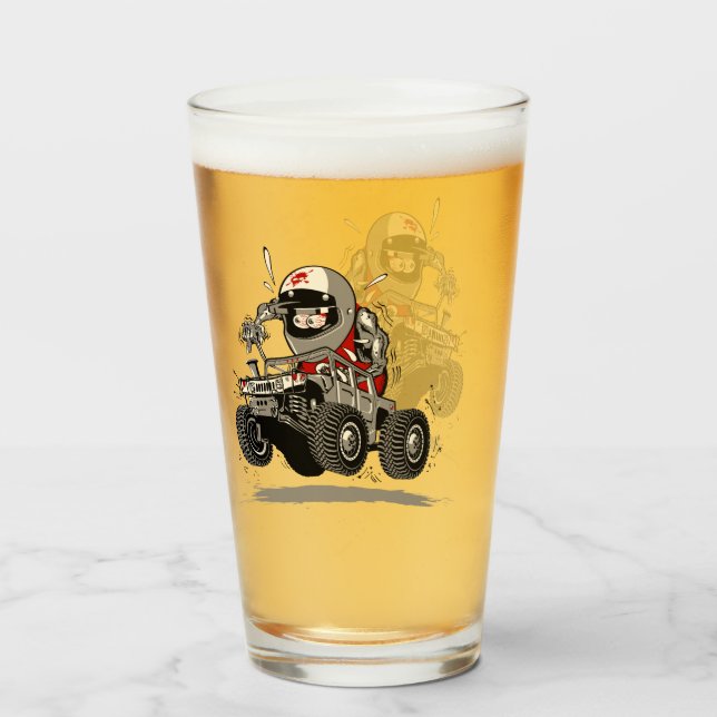 Copo De Pint Cartoon Buggy (Frente (Preenchido))