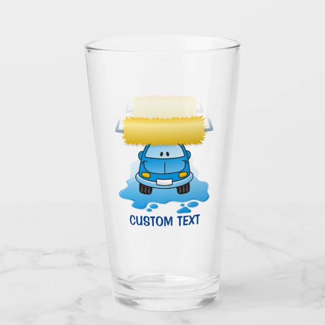 Copo De Pint Cartoon de lavagem (Frente)