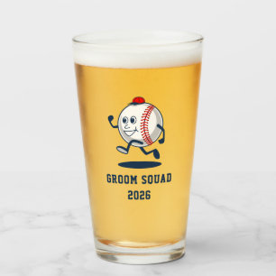 Copo De Pint Cartoon personalizado da bola de beisebol