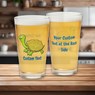 Copo De Pint Cartoon Turtle