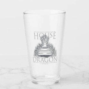 Copo De Pint CASA DO DRAGÃO Gráfico de Trono de Ferro
