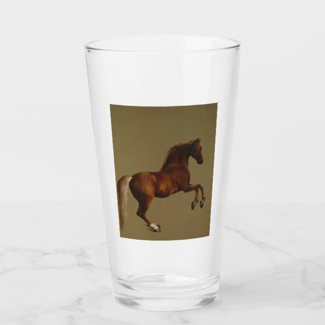 Copo De Pint Casaco de assobio do cavalo (por George Stubbs) (Frente)