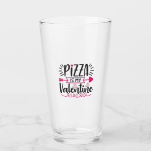 Copo De Pint Casal Gift Pizza É Meu Namorados