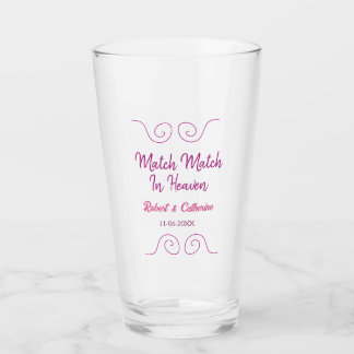 Copo De Pint casamento feito no céu borda espanhola rosa roxo