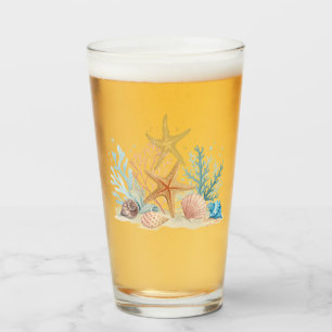 Copo De Pint Casamento Romântico Etéreo à Beira-Mar