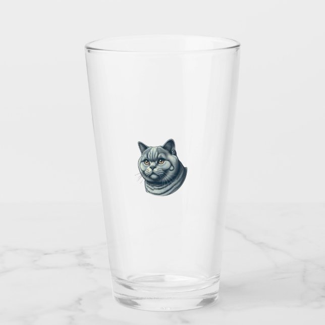 Copo De Pint cat glass (Frente)