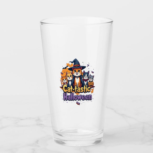 Copo De Pint Cat-tastic Halloween (Frente)