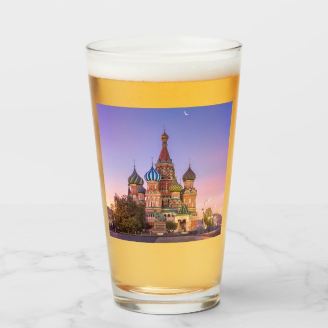 Copo De Pint Catedral de santo Basil (Frente (Preenchido))