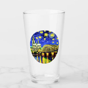 Copo De Pint Catedral de Starry Night Cologne Alemanha