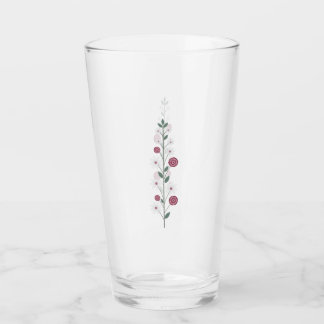 Copo De Pint Caule Floral Elegante