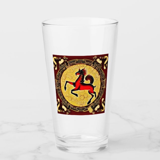 Copo De Pint Cavalo de Fogo (Frente)