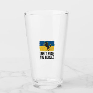 Copo De Pint Cavalo Vintage Não Empurre Os Cavalos