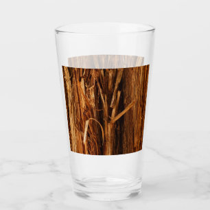 Copo De Pint Cedar Textura de Latido de Madeira