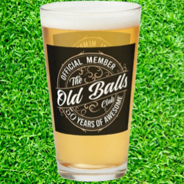 Copo De Pint Celebre o 50º Aniversário com Estilo!